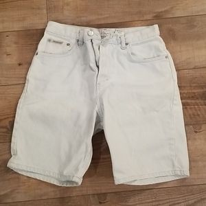 Calvin Klein Light Wash Jean Shorts